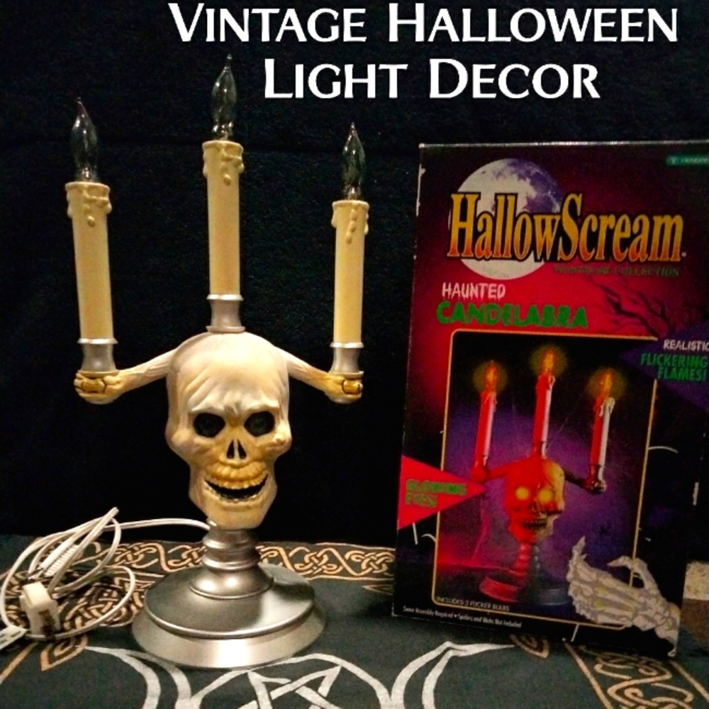 Vintage Halloween Light Decor